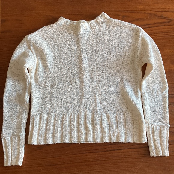 J. CREW Cream Knit Sweater Sz: XXS - Fits like a Small - Picture 2 of 9